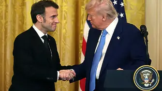 Тръмп се подигра на Еманюел и Брижит Макрон