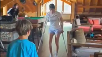 Първи кадри на Малена Замфирова у дома (ВИДЕО)