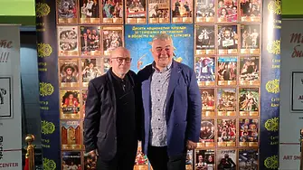 Режисьорът от ДКТ Враца  Венцислав Асенов с номинация  за режисура на комедията „Голям мръсник“ от Пиер Шено 