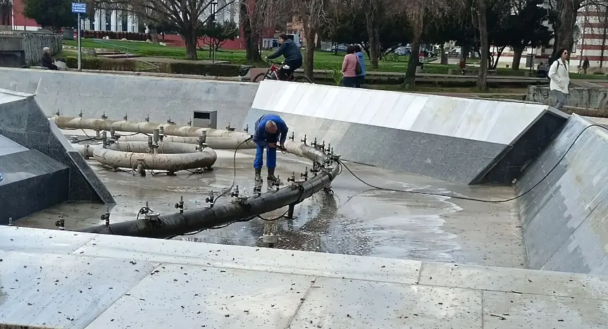 Пускат фонтаните в Плевен за Великден 