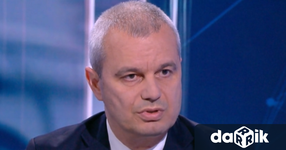 Лидерът на Възраждане Костадин Костадинов е водач на листа в