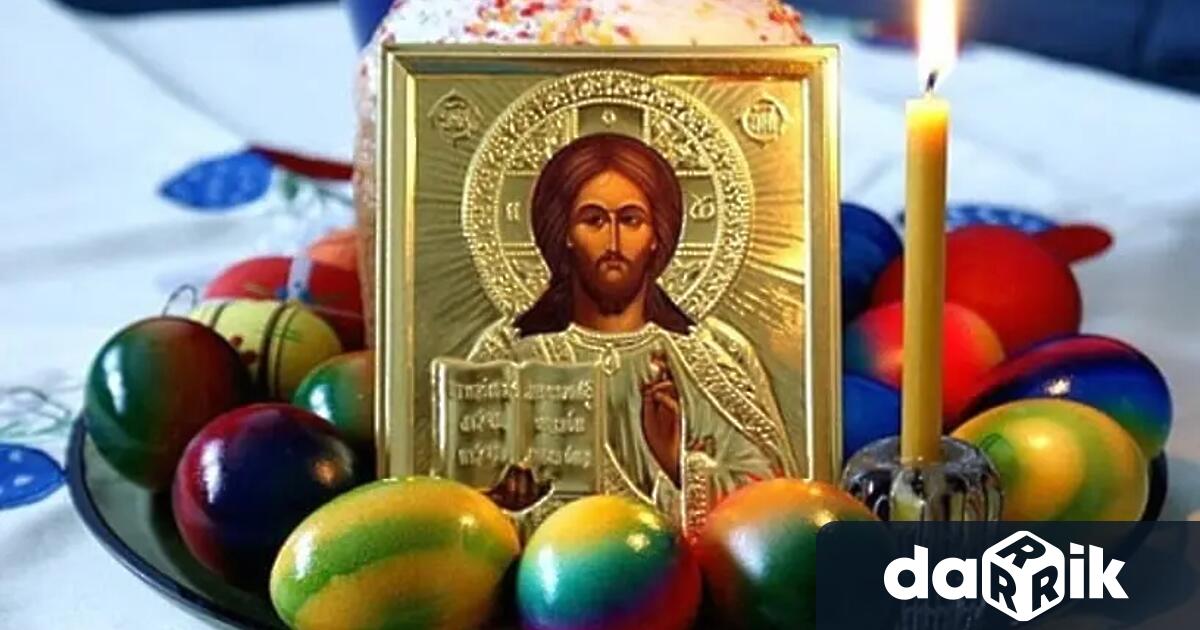 С настъпването на Възкресение Христово българският патриарх и Светият синод