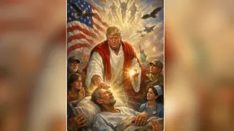 Доналд Тръмп изтри публикация, изобразяваща го като Исус