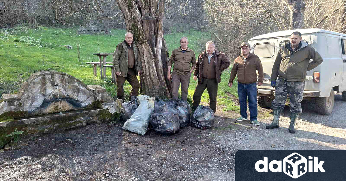 В седмицата на гората горските служители от Държавно горско стопанство
