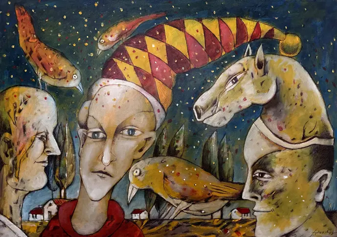 Художникът Анатолий Станкулов представя изложбата си  „КАРНАВАЛНИ СЪНИЩА“ в  Лом