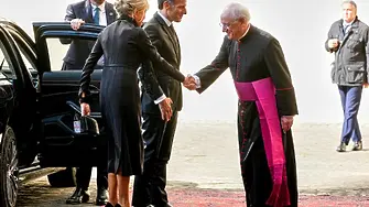 Първа среща между Еманюел Макрон и папа Лъв XIV, двамата ще разговарят за ситуацията в Близкия изток