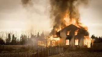 86-годишна жена загина при пожар в Приморско