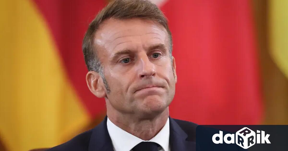 Френският президент Еманюел Макрон каза че е разговарял по телефона
