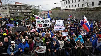 Хиляди протестираха срещу идеята за забрана словаците в чужбина да гласуват по пощата