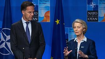 Урсула фон дер Лайен: Обсъдихме срещата на върха на НАТО и как да увеличим производството на отбранителна продукция в Европа