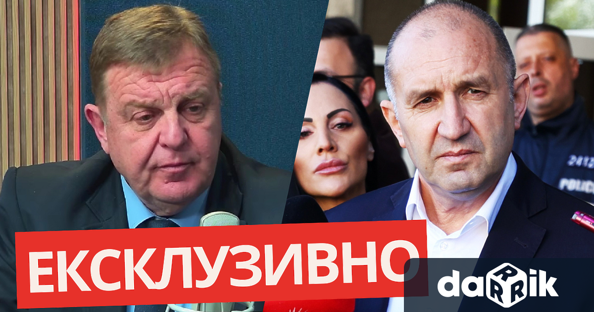 Бившият министър на отбраната Красимир Каракачанов бе ексклузивен събеседник в