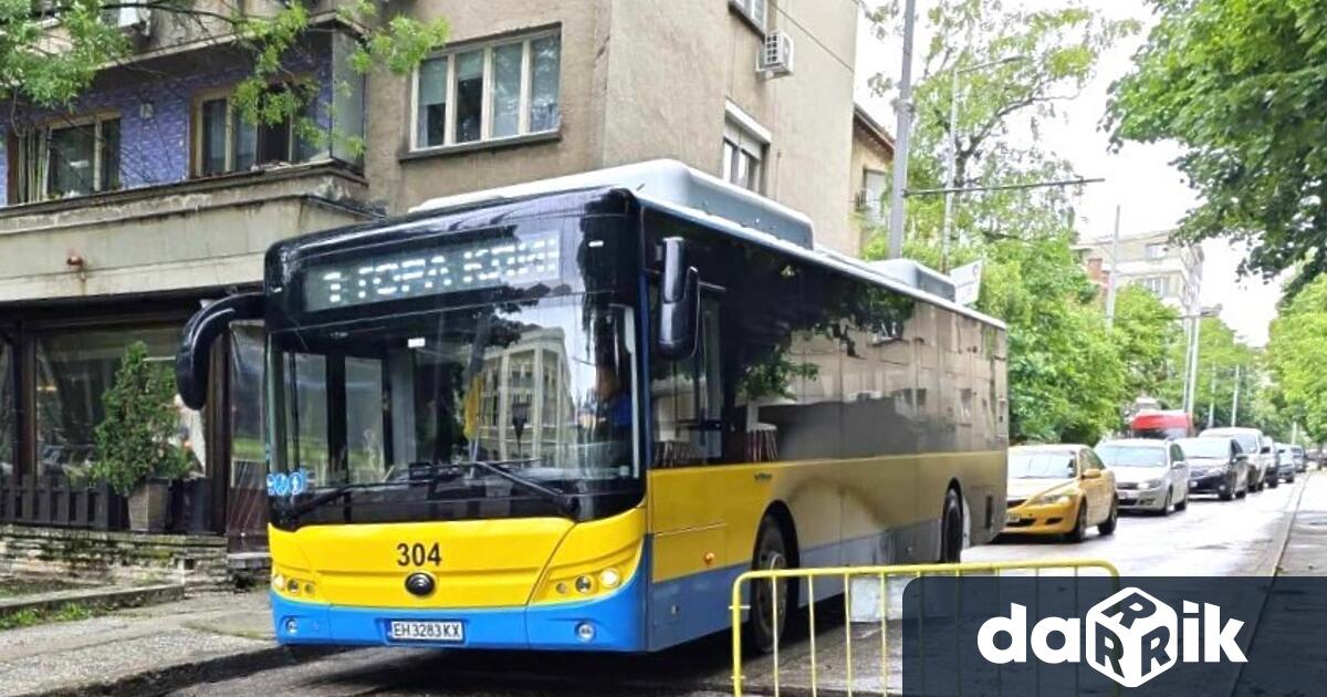 От 17 ти април петък тролейбусите по линии № 31 1