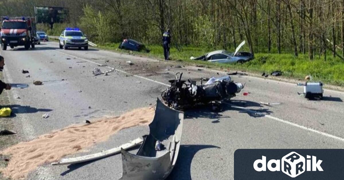 Пътят между Русе и Разград в района на Цар Калоян