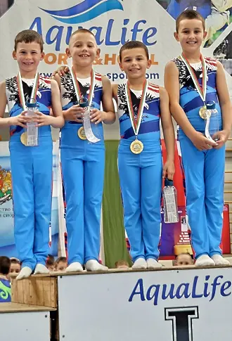 Акробатите от СК "Стефан Данчев" спечелиха пълен комплект отличия от Държавния шампионат