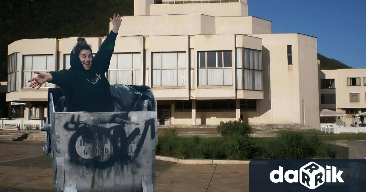Утре Кети Райкова ще влезе с контейнера с който облагородява
