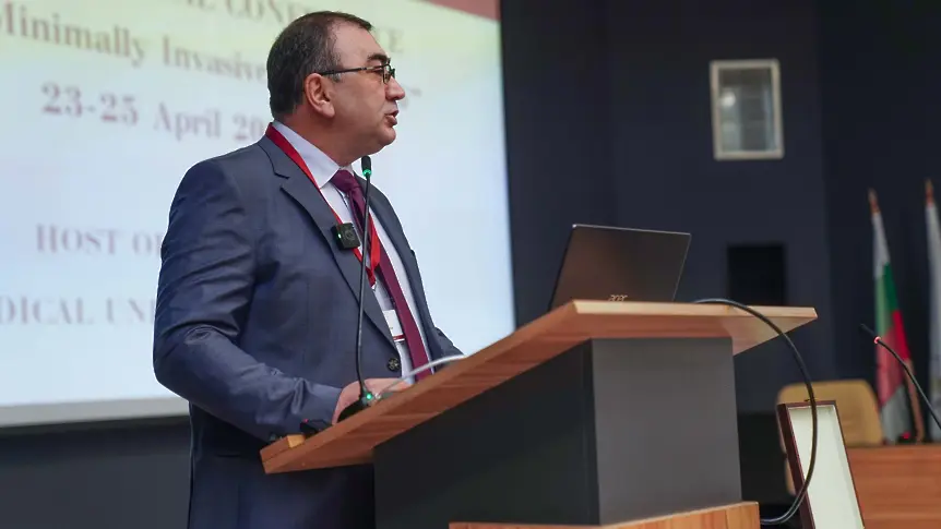 В МУ-Плевен се състоя официално откриване на Втората национална конференция на Българската асоциация по минимално инвазивна и роботизирана хирургия (БАМИРХ)