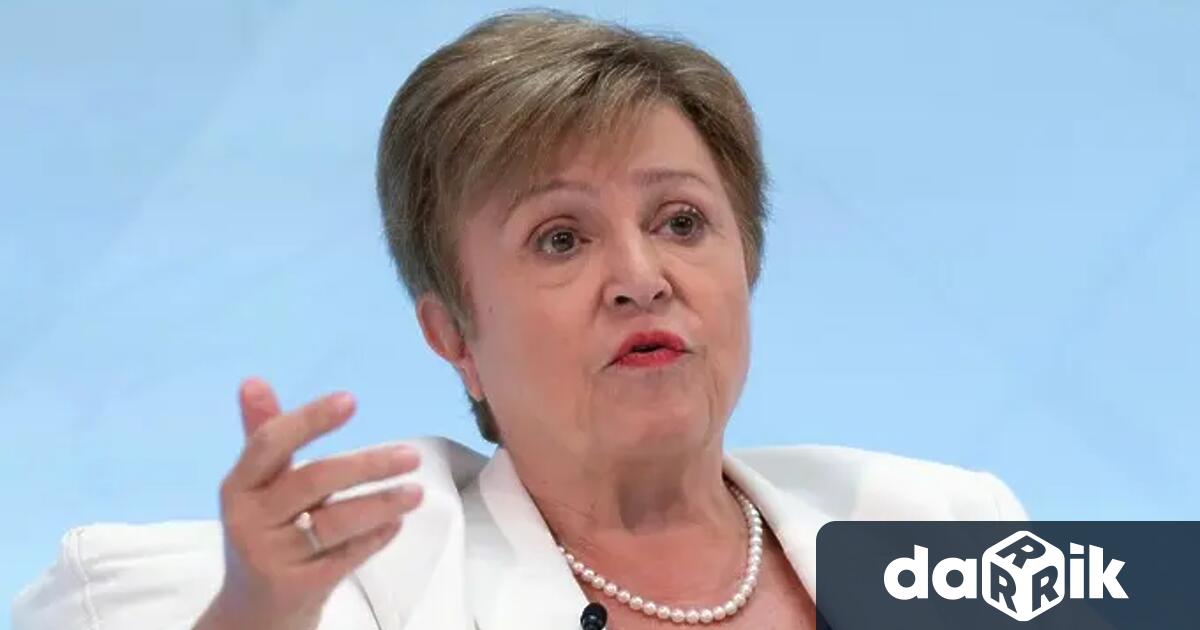 Управляващият директор на Международния валутен фонд МВФ Кристалина Георгиева оцени