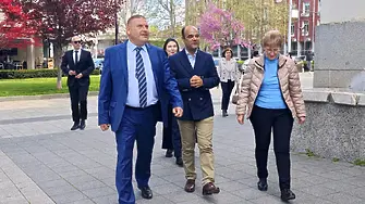 Кметът д-р Валентин Христов посрещна в Плевен посланика на Египет Н. Пр. г-н Надер Саад