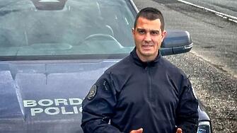 Наградиха полицая, спасил хора от автобуса край ГКПП „Малко Търново”