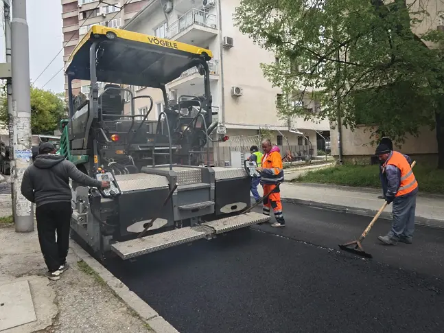 Започна основното преасфалтиране на ул. „Пирот“