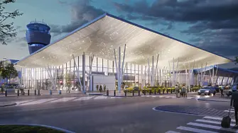 Терзиев представи проекта за Терминал 3 на Летище „Васил Левски“ в София  (СНИМКИ)