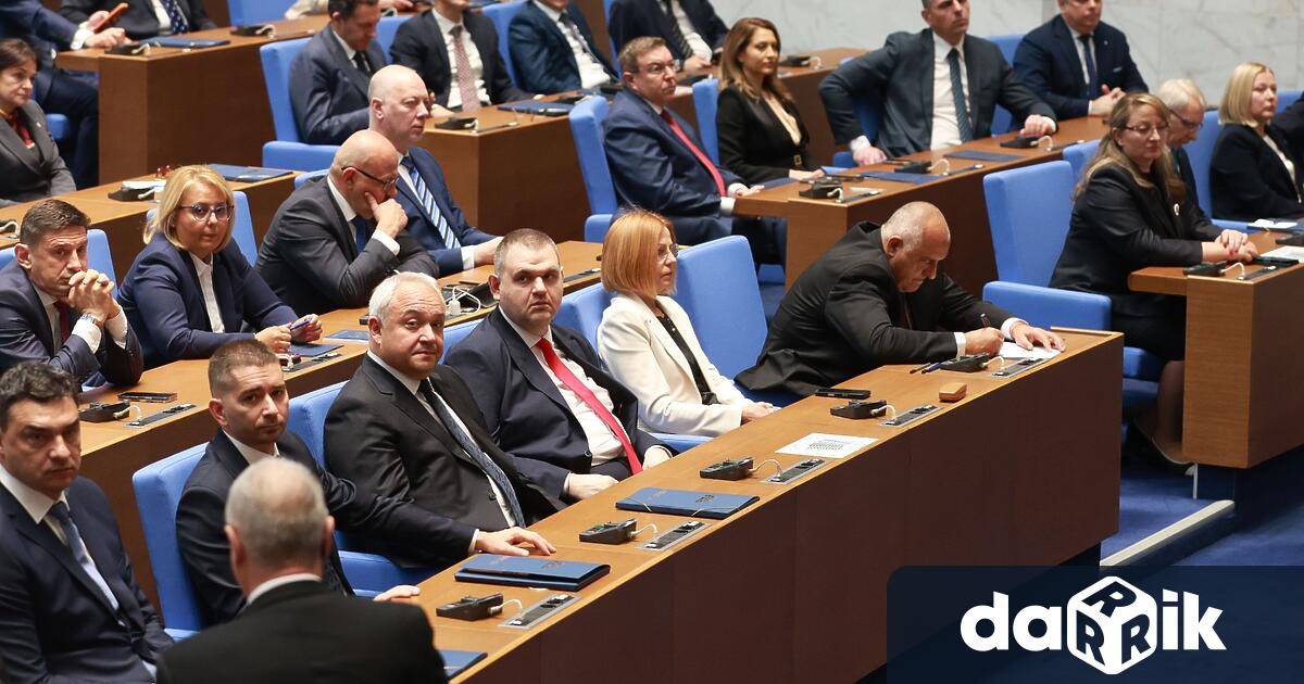 Депутатите избраха шестима заместник председатели на 52 рото Народно събрание Това са