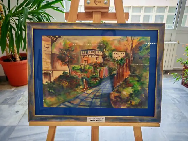 Силвия Петкова и Теодор Вешин подредиха съвместна изложба в Община Мездра