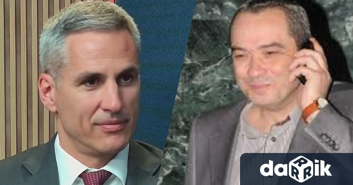 Служебният министър председател Андрей Гюров и изпълняващият длъжността главен секретар на