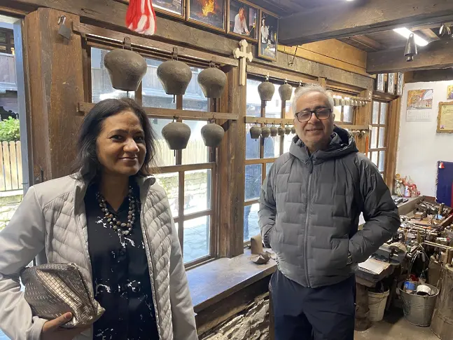 Виджай Джоши в музей „Етър“: „Това е урок как да опазим историята си, след 500 години ще бъде още по-важно“