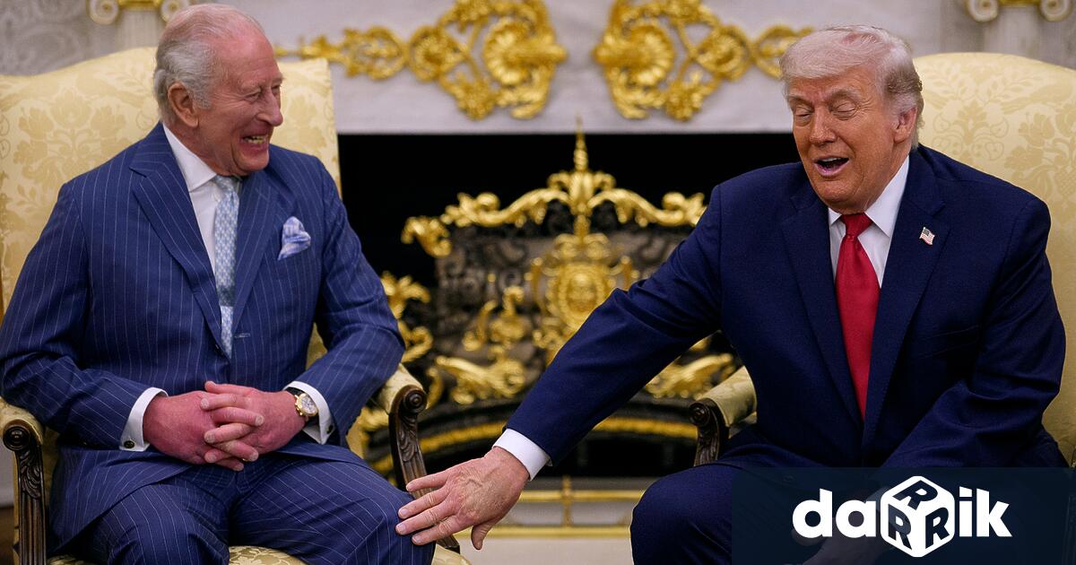Белият дом приветства историческото посещениенакрал Чарлз III в САЩсъс снимка