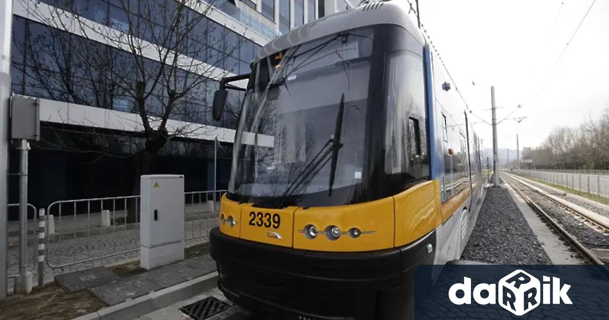 Във връзка с текущ ремонт на релсовия път по бул