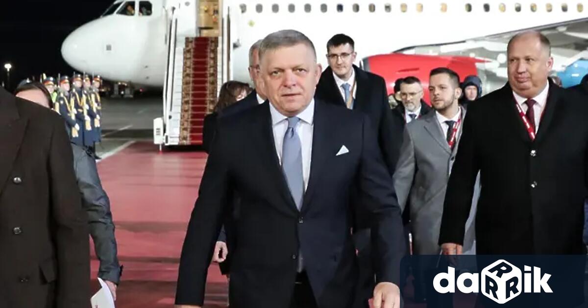 Словашкият премиер Роберт Фицо обяви след телефонен разговор днес с