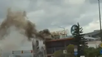 Пожар в столичен мол