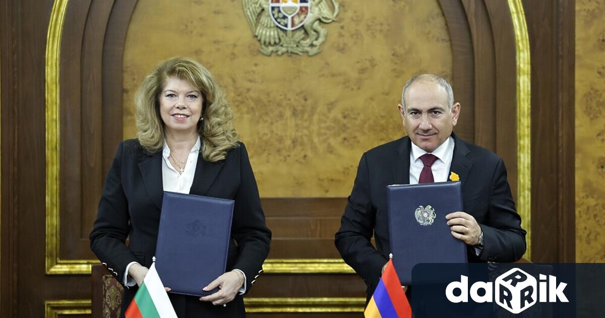 Армения и България подписаха днес декларация за стратегическо партньорство Това