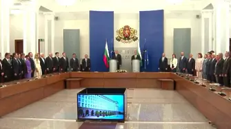 Церемония в Министерския съвет по приемане и предаване на властта
