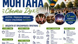 Вижте събитията за празника на Монтана - Свети Дух