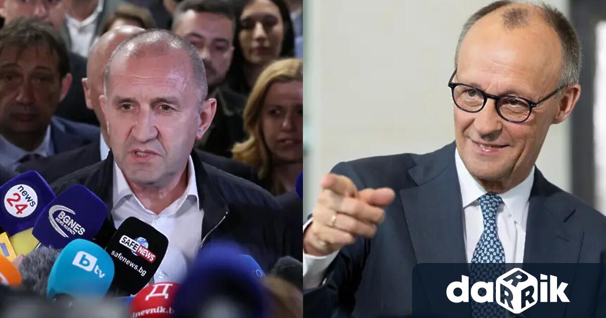 Германският канцлер Фридрих Мерц ще посрещне новия български премиер Румен