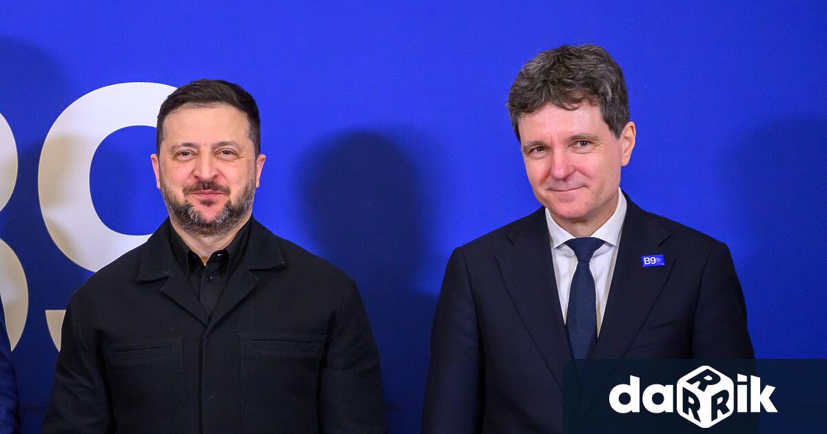 Президентът на Румъния Никушор Дан проведе двустранна среща с украинския