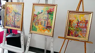 Изложба "Светове" на 13 жени - художнички представя НЧ „Постоянство 1856“ Лом