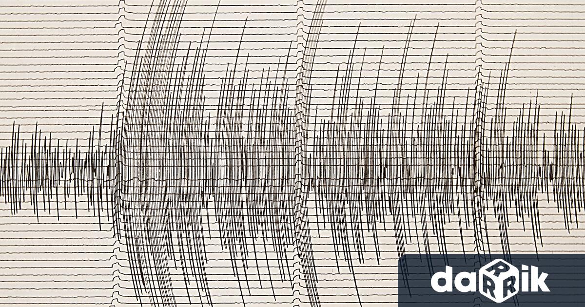 Земетресение с магнитуд 5 6 по скалата на Рихтер бе регистрирано