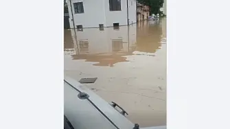 Мъж подкара лодка по улиците на Севлиево (ВИДЕО)