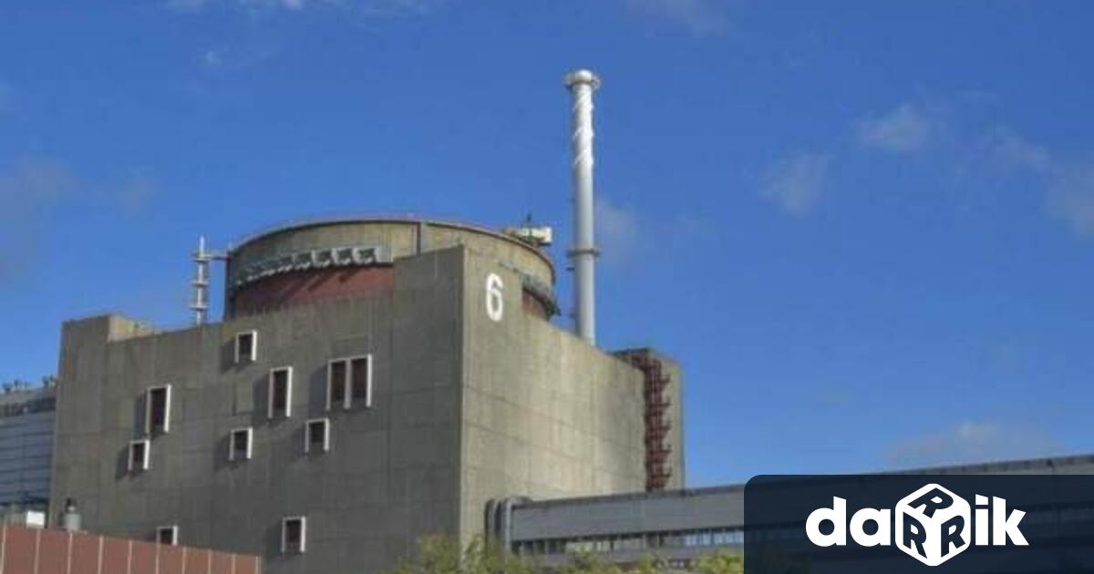 Дрон удари Запорожката атомна електроцентрала ЗАЕЦ в окупираната от Русия