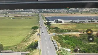 Пътната полицията в Сливен засича нарушители на пътя с дрон