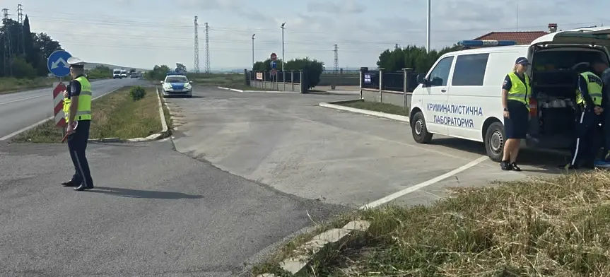 Пътната полицията в Сливен засича нарушители на пътя с дрон