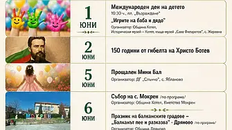 Котел представя културния афиш за месец юни