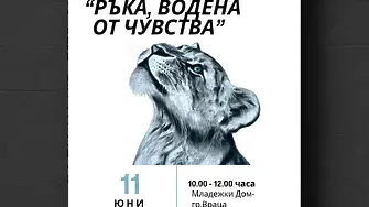 Изложба с кауза във Враца: „Ръка, водена от чувства“