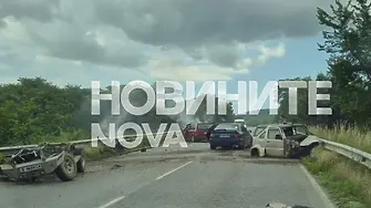 Тежка катастрофа затвори пътя София-Варна край Лясковец