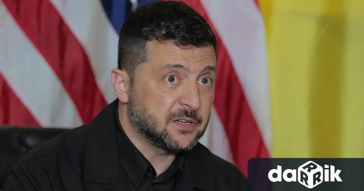 Украинският президент Володимир Зеленски съобщи че е провел много положителен