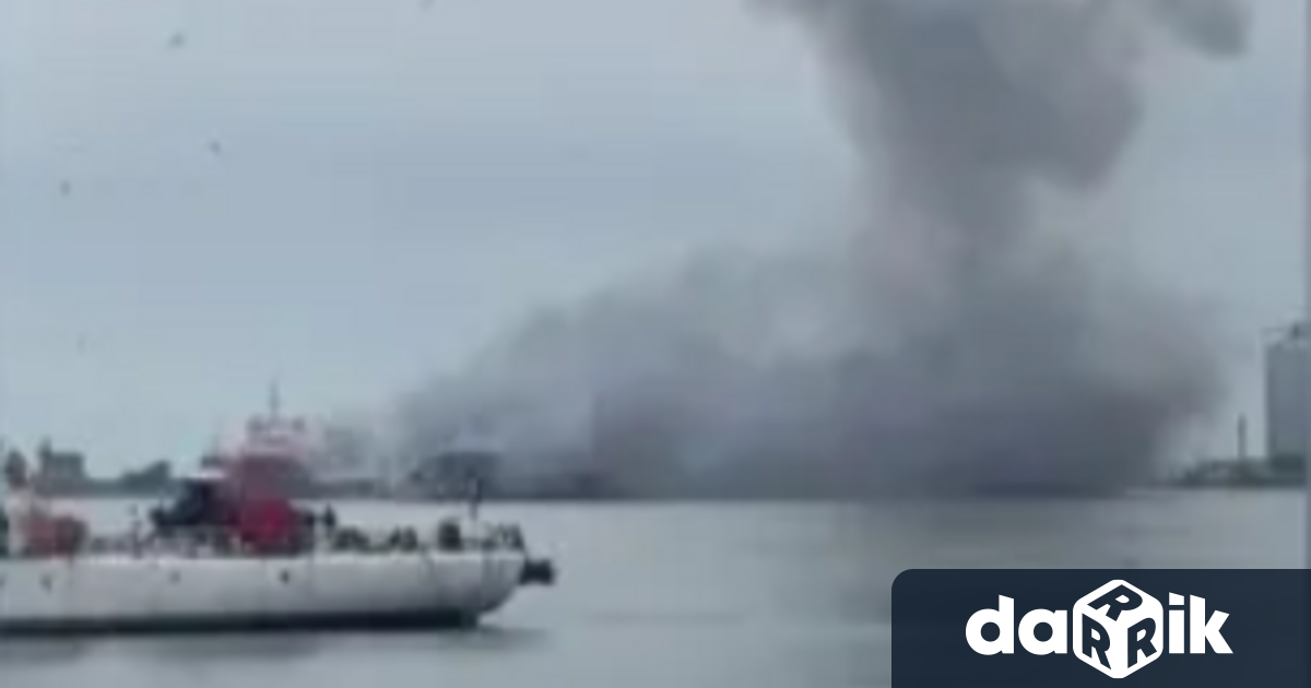 Морският дрон който се взриви в румънското пристанище в Констанца