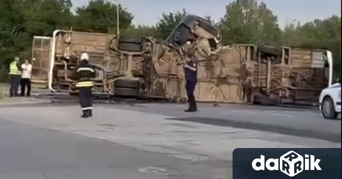 Тежка катастрофа на ул Челопешко шосе в София Най малко